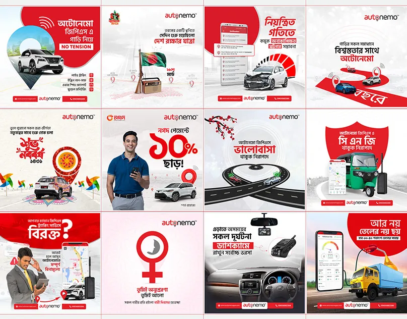 Autonemo — Social media posts by Turn360